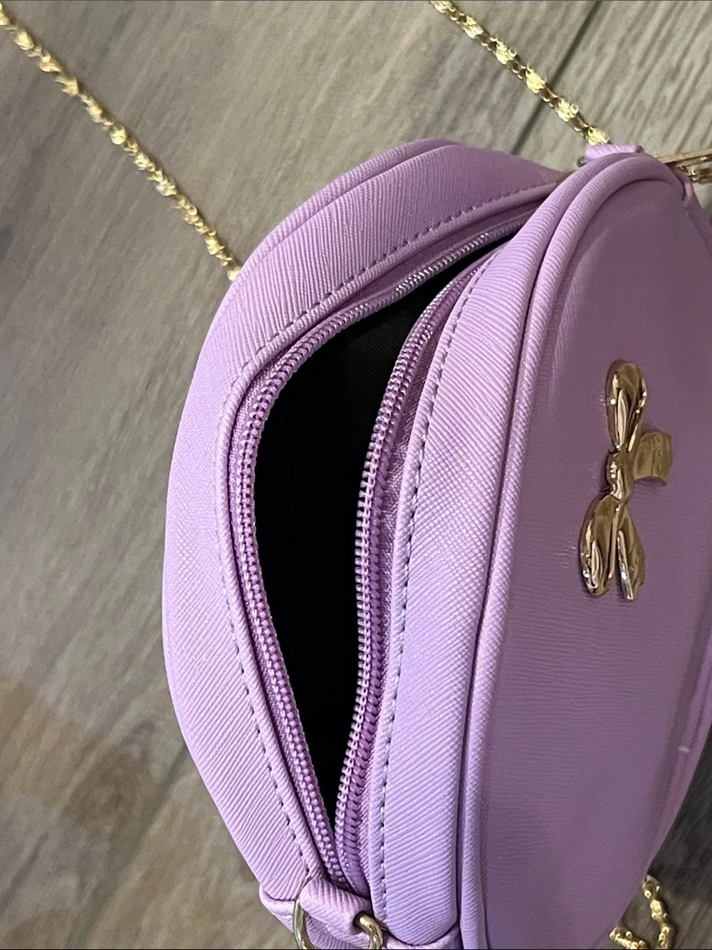 Maccinelo Lavender Bow Accent Women or Girl’s Backpack and Crossbody Set